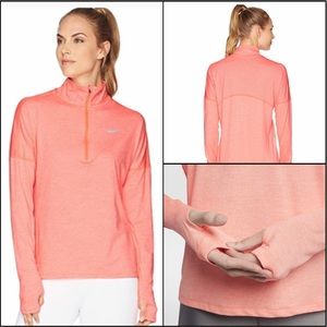 WORN ONCE! Nike Element Quarter Zip